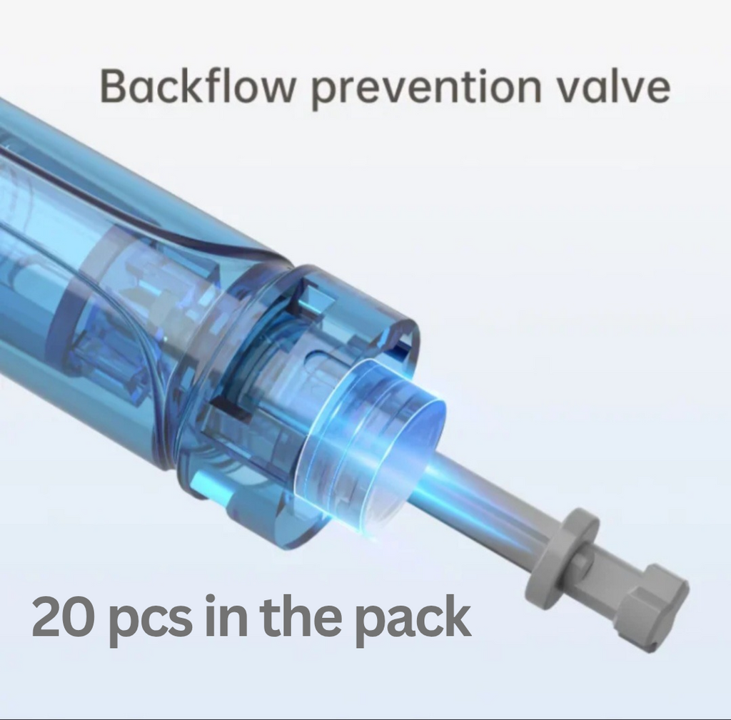 Nano+18+36+42 pins M8S Cartridge Needles, Blue Transparent, 20 Piece Set, Professional