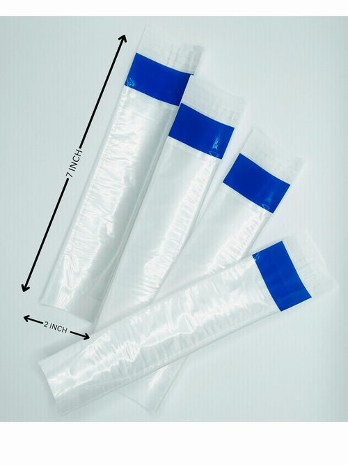 Disposable Self Adhesive Skin Pen Covers, Clear Plastic Sheaths,Bags 10 pcs